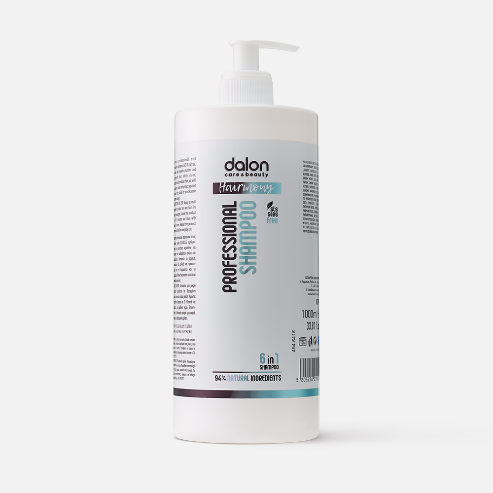 Шампунь для волос Dalon Hairmony Professional Shampoo Sles Free 1 л 1084₽