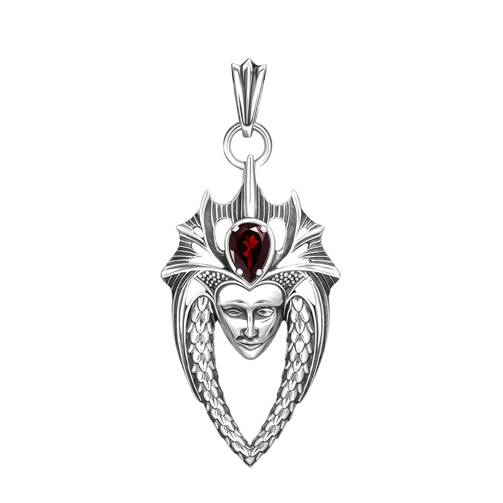 

Подвеска из серебра c гранатом ALORIS Подвеска 1928Г, Подвеска 1928Г