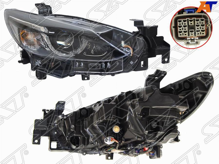 

Фара Mazda 6/Atenza 15-17 Rh Led С Afs (Евросвет) SAT ST2161172R
