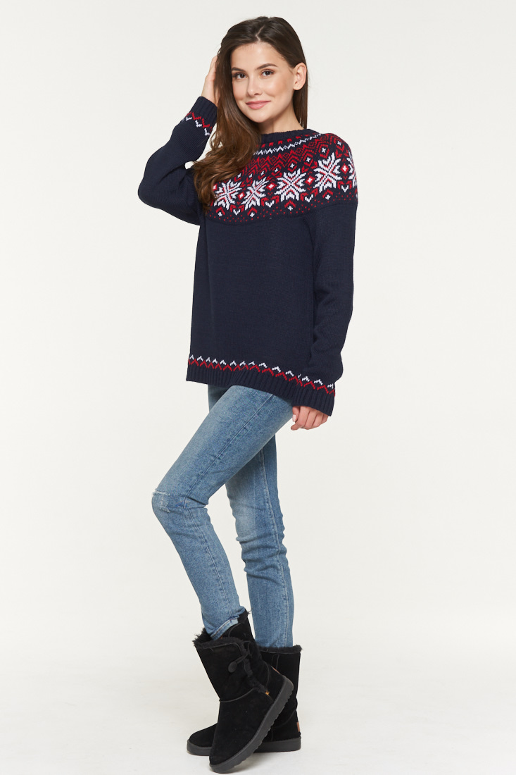 

Джемпер женский VAY синий, 5222-4032