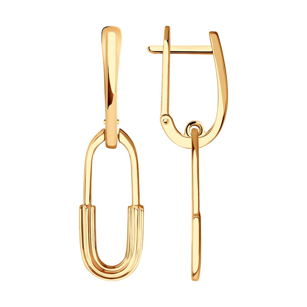 

Серьги из красного золота SOKOLOV 029527, 029527