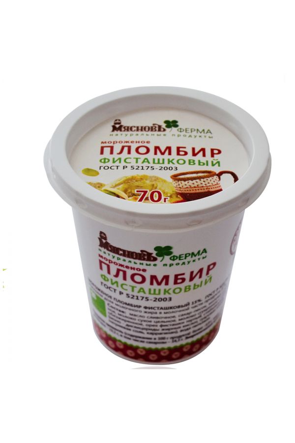 

Мороженое пломбир МясновЪ фисташковый 70 г