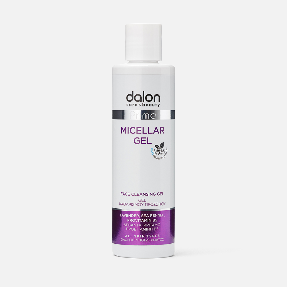 Гель для лица Dalon Prime Micellar Cleansing Gel Lavender & Sea Fennel очищающий 200 мл