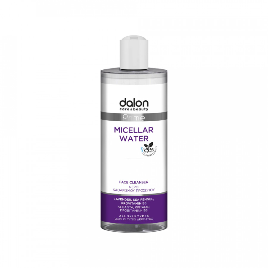 Мицеллярная вода для лица Dalon Prime Micellar Water Lavender & Sea Fennel, 300 мл масло спрей для тела dalon prime dry oil touch me 100 мл