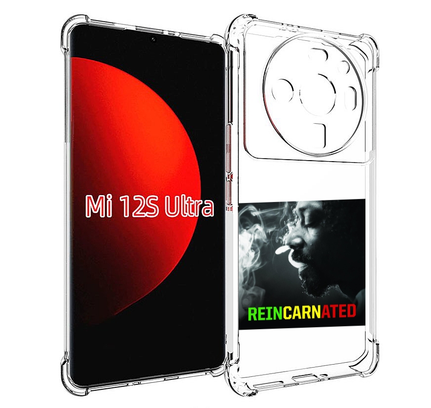 

Чехол MyPads Snoop Dogg REINCARNATED для Xiaomi 12S Ultra, Прозрачный, Tocco
