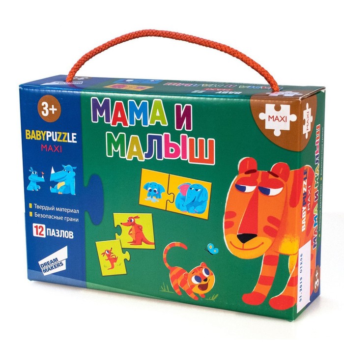 

Развивающие пазлы «Мама и малыш»