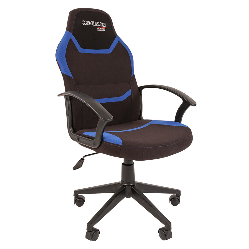 Компьютерное кресло Chairman game 9 NEW черный, синий