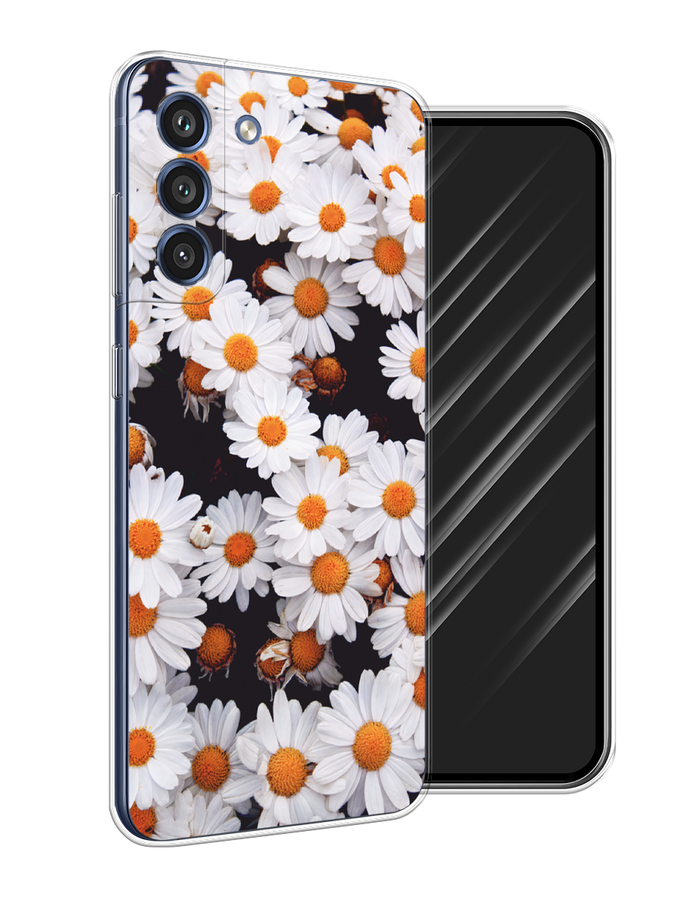 

Чехол Awog на Samsung Galaxy S21 FE 5G / Самсунг S21 FE 5G "Ромашковое поле", Белый, 2103050-4