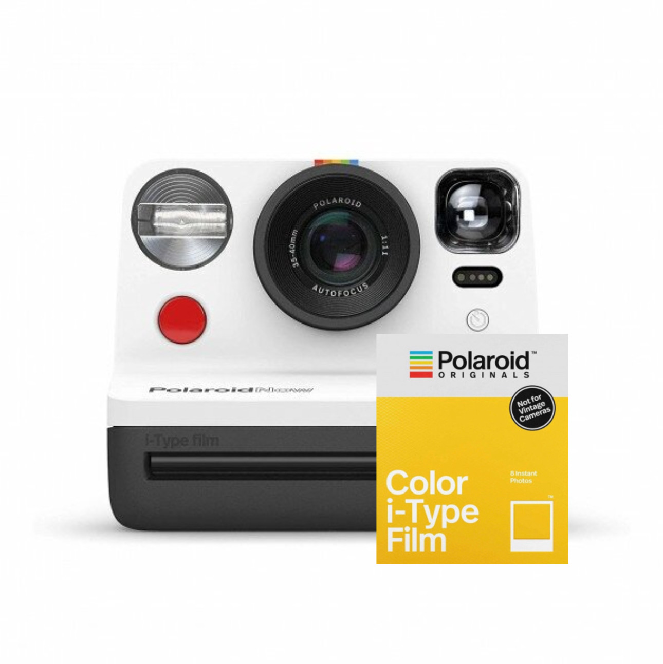 Фотоаппарат моментальной печати Polaroid I-Type Instant Camera белый, черный