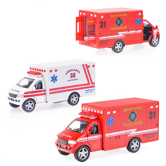 

Модель Rescue Team мет, инерц 1:48, в пакете