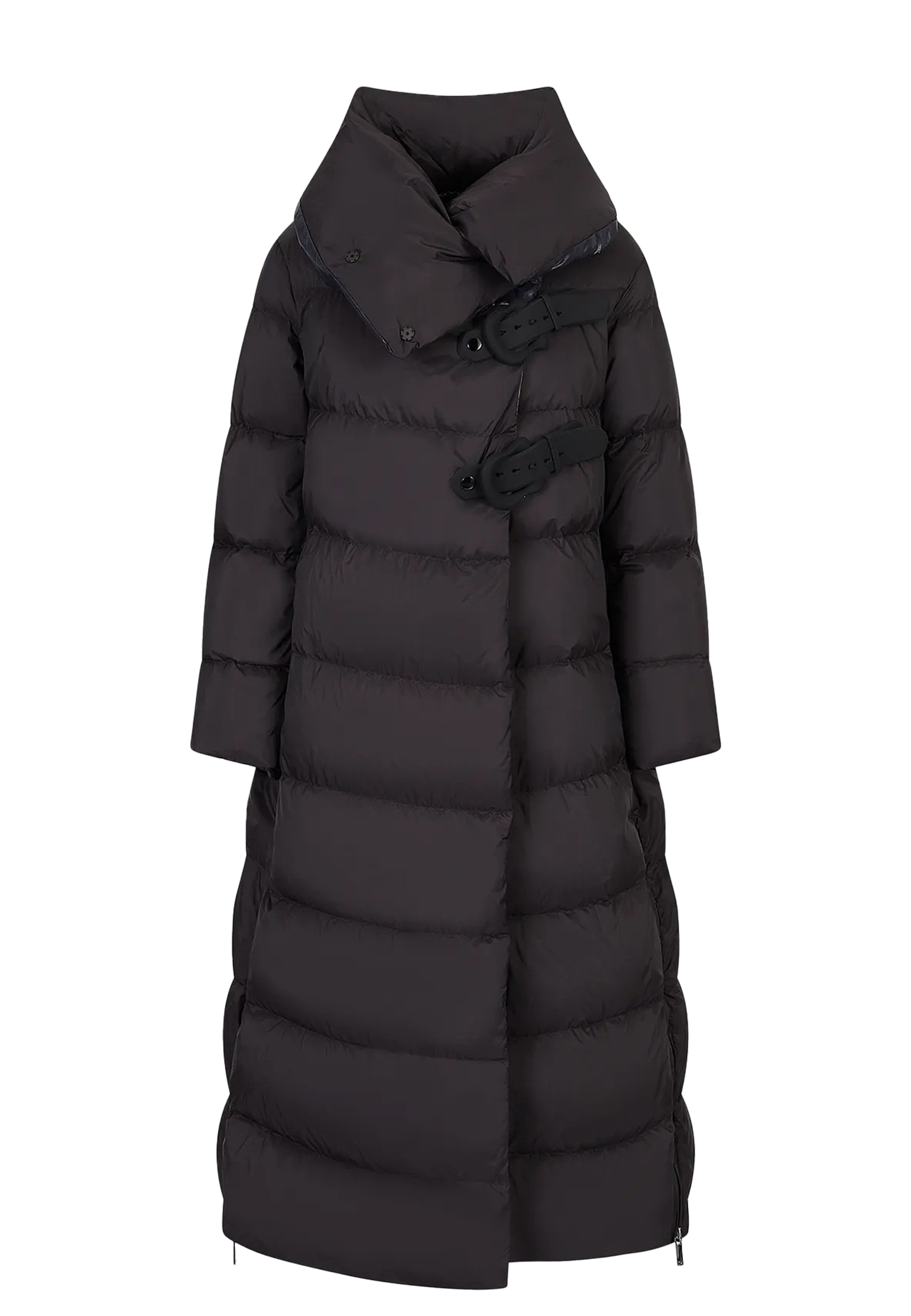 Пальто женское Emporio Armani 146124 черное 42