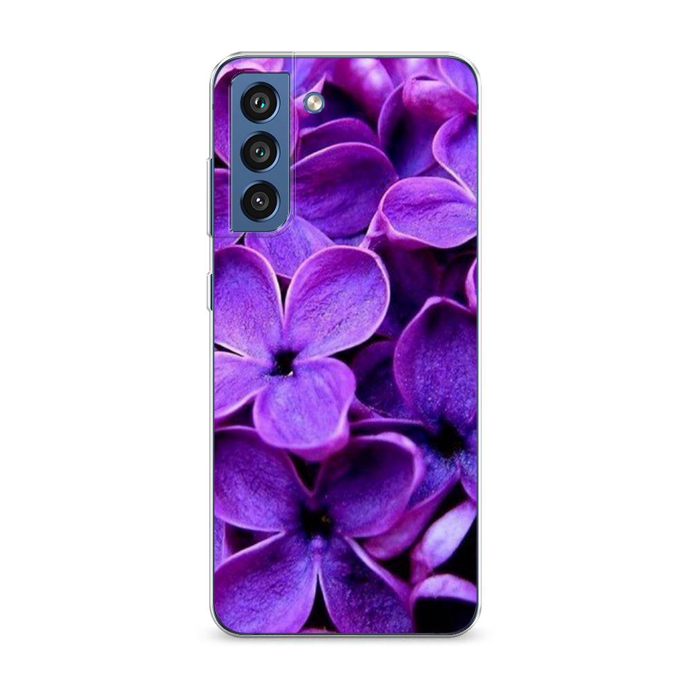 

Чехол Awog на Samsung Galaxy S21 FE 5G / Самсунг S21 FE 5G "Сирень крупная", 2103050-8