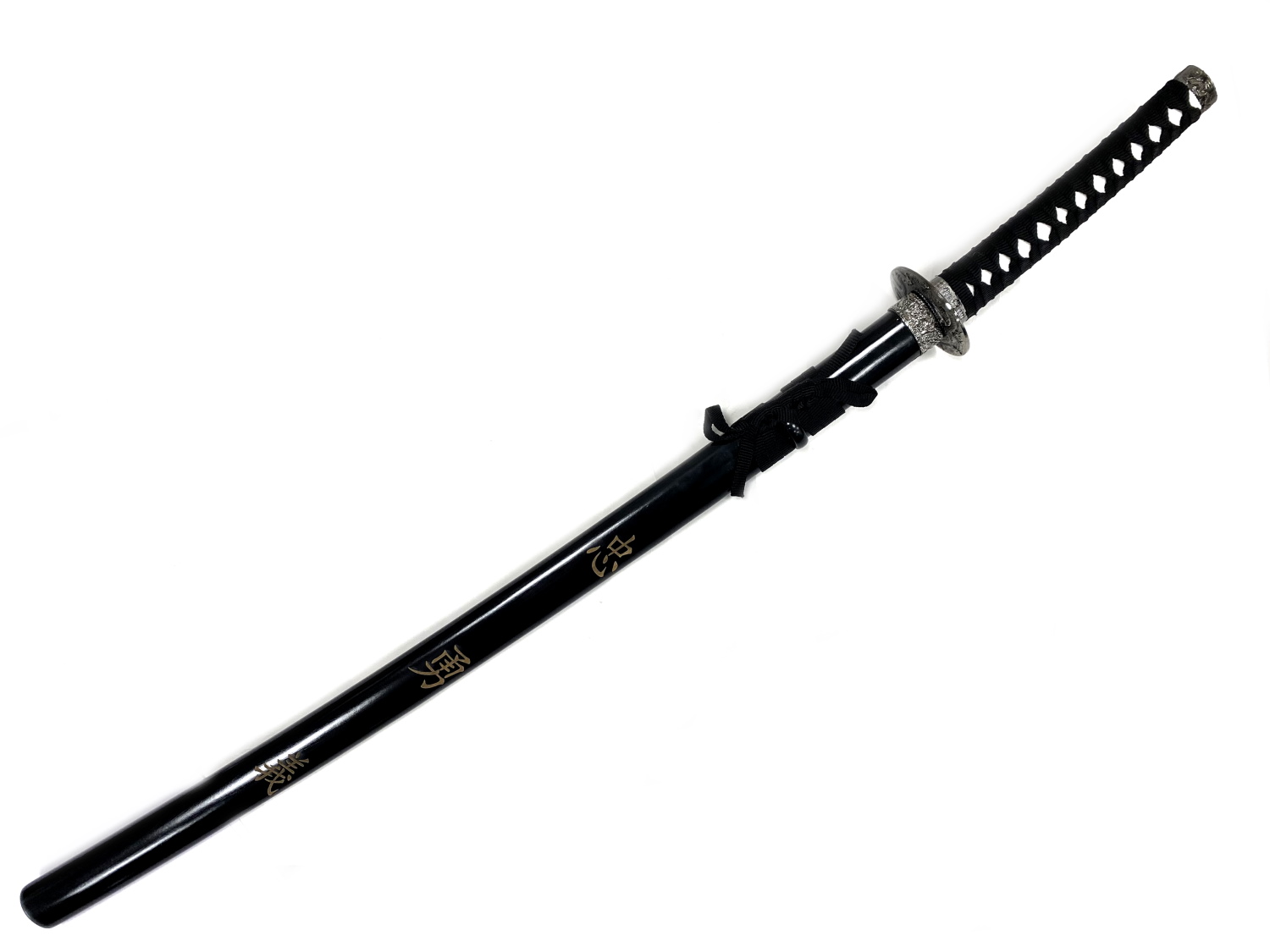 

Катана Viking Nordway с иероглифами сувенирная, А17, Черный, А17