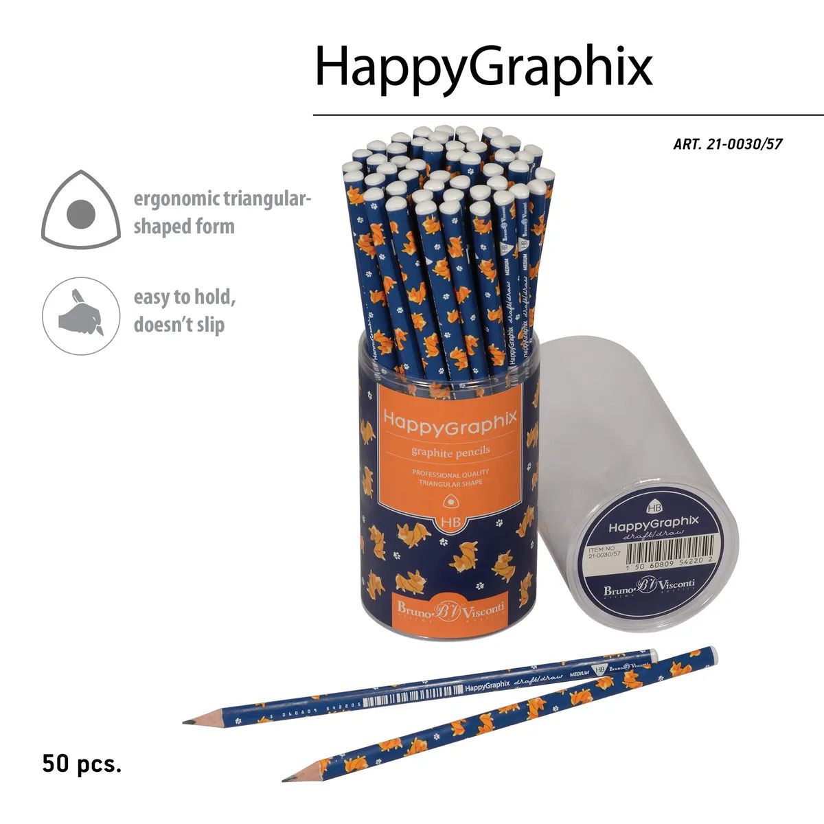 

Набор карандашей чернографитовых HappyGraphix "ГОРОДСКАЯ ПРОГУЛКА. КОРГИ" НВ, 2 мм, 50 шт., HappyGraphix "ГОРОДСКАЯ ПРОГУЛКА. КОРГИ" НВ, 2.0 мм