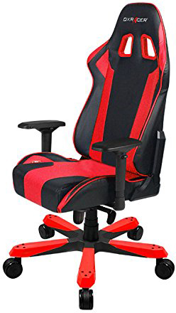 фото Кресло игровое dxracer oh/ks06/nr, черный/красный