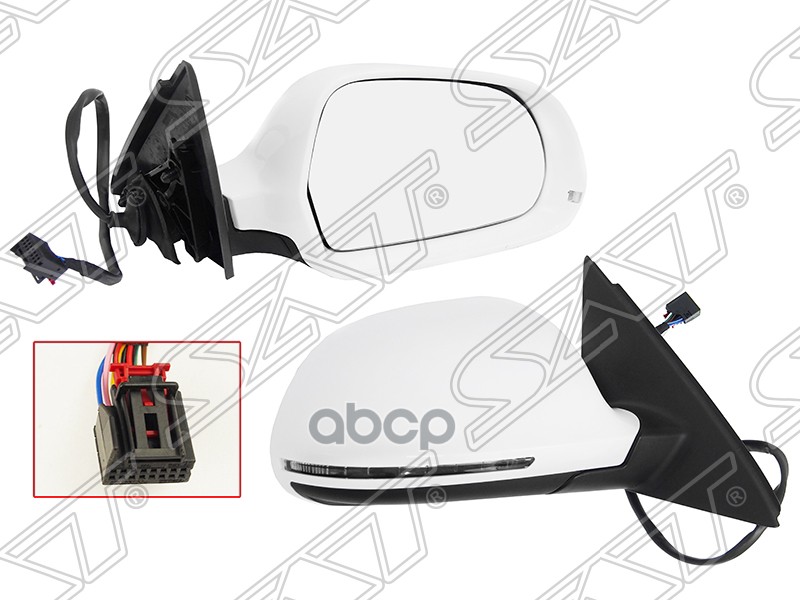 

Зеркало Audi Q3 11-14 Lh (левый) 9конт Sat арт. ST-AUQ3-940-A2