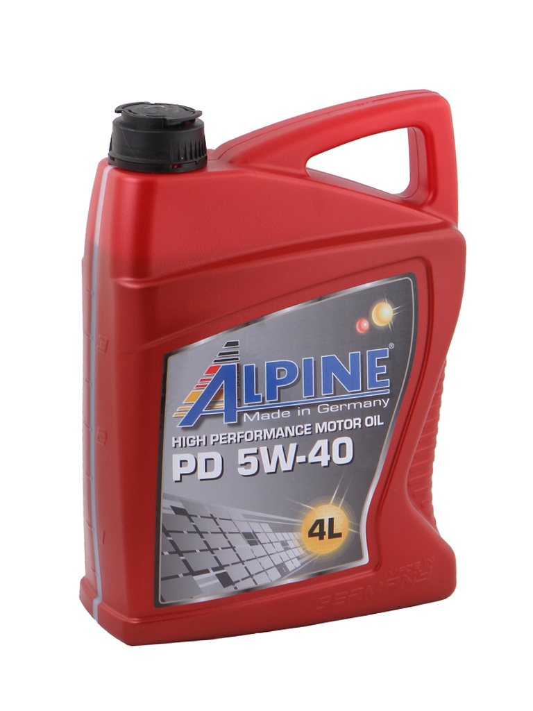 Моторное масло Alpine PD Pumpe Duse синтетическое 5W40 4л