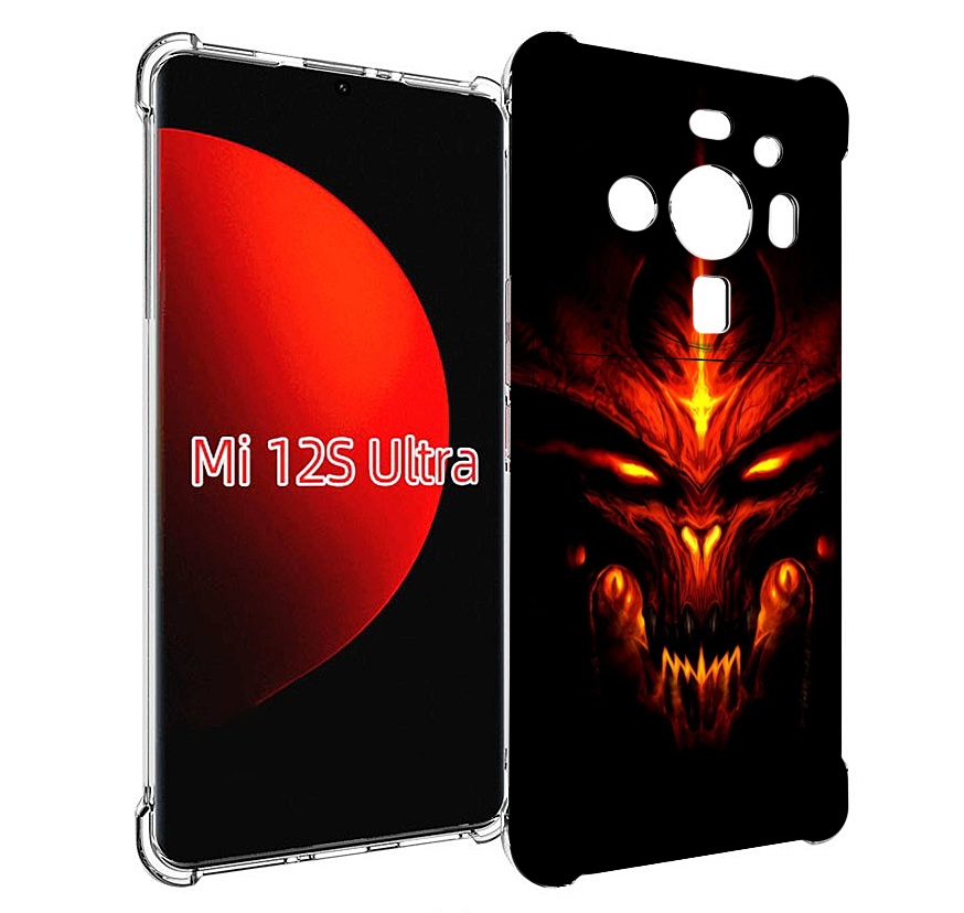 

Чехол MyPads diablo-3-диабло для Xiaomi 12S Ultra, Прозрачный, Tocco