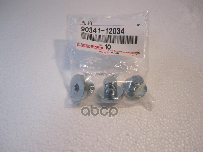 

TOYOTA-LEXUS 9034112034 Пробка масляного поддона АКПП TOYOTA 1шт