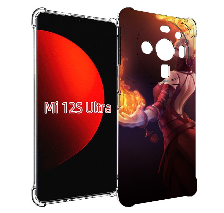 

Чехол MyPads dota 2 Lina для Xiaomi 12S Ultra, Прозрачный, Tocco