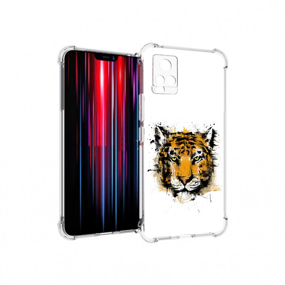 

Чехол MyPads Tocco для Vivo V20 PRO тигруля (PT226964.386.643), Прозрачный, Tocco