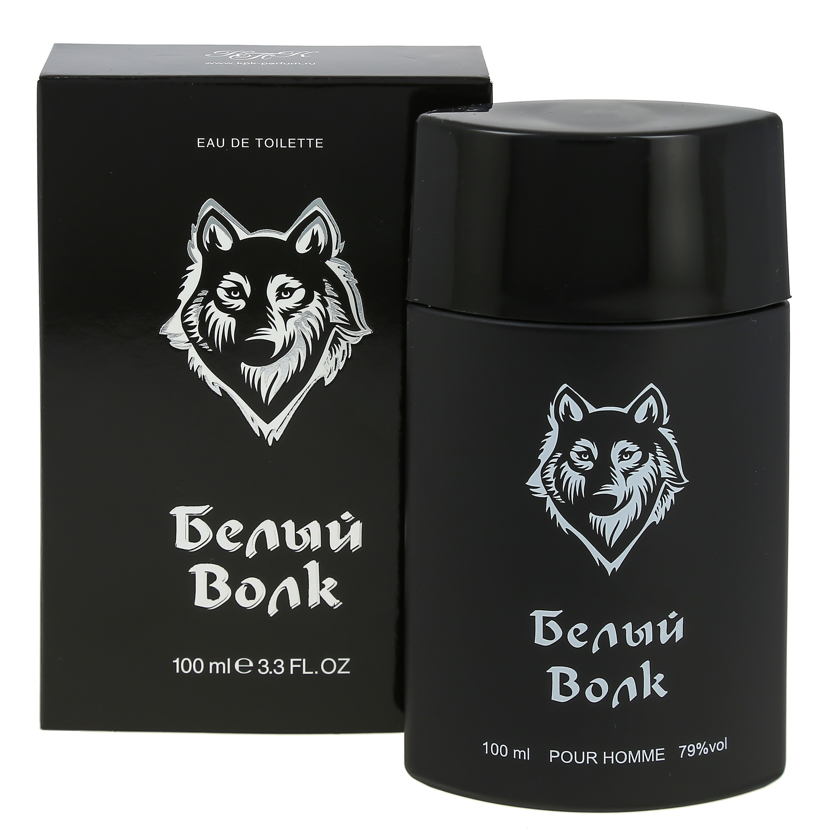 

Туалетная вода мужская БЕЛЫЙ ВОЛК, KPK parfum, 100 мл, Белый Волк Man 100 мл