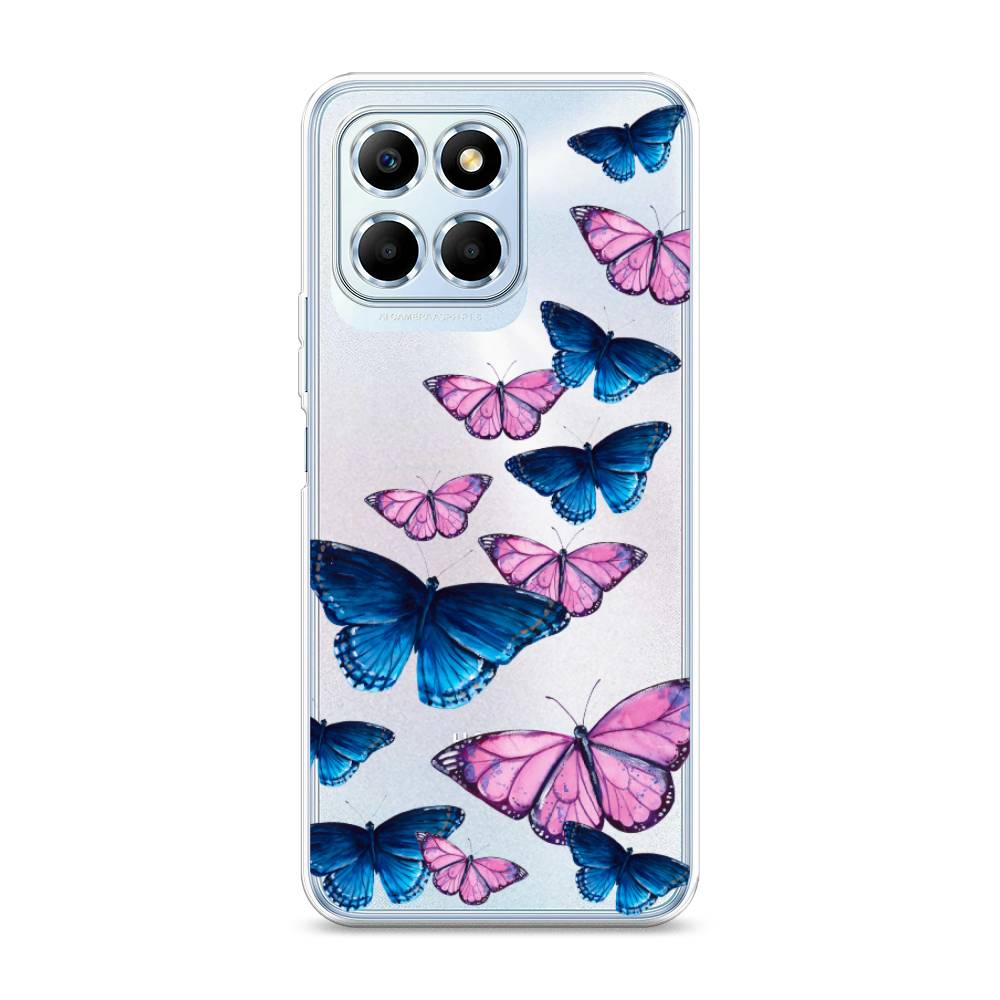 

Чехол Awog 6109550-2 для Huawei X6 "Полет бабочек", Синий;черный;розовый, 6109550-2