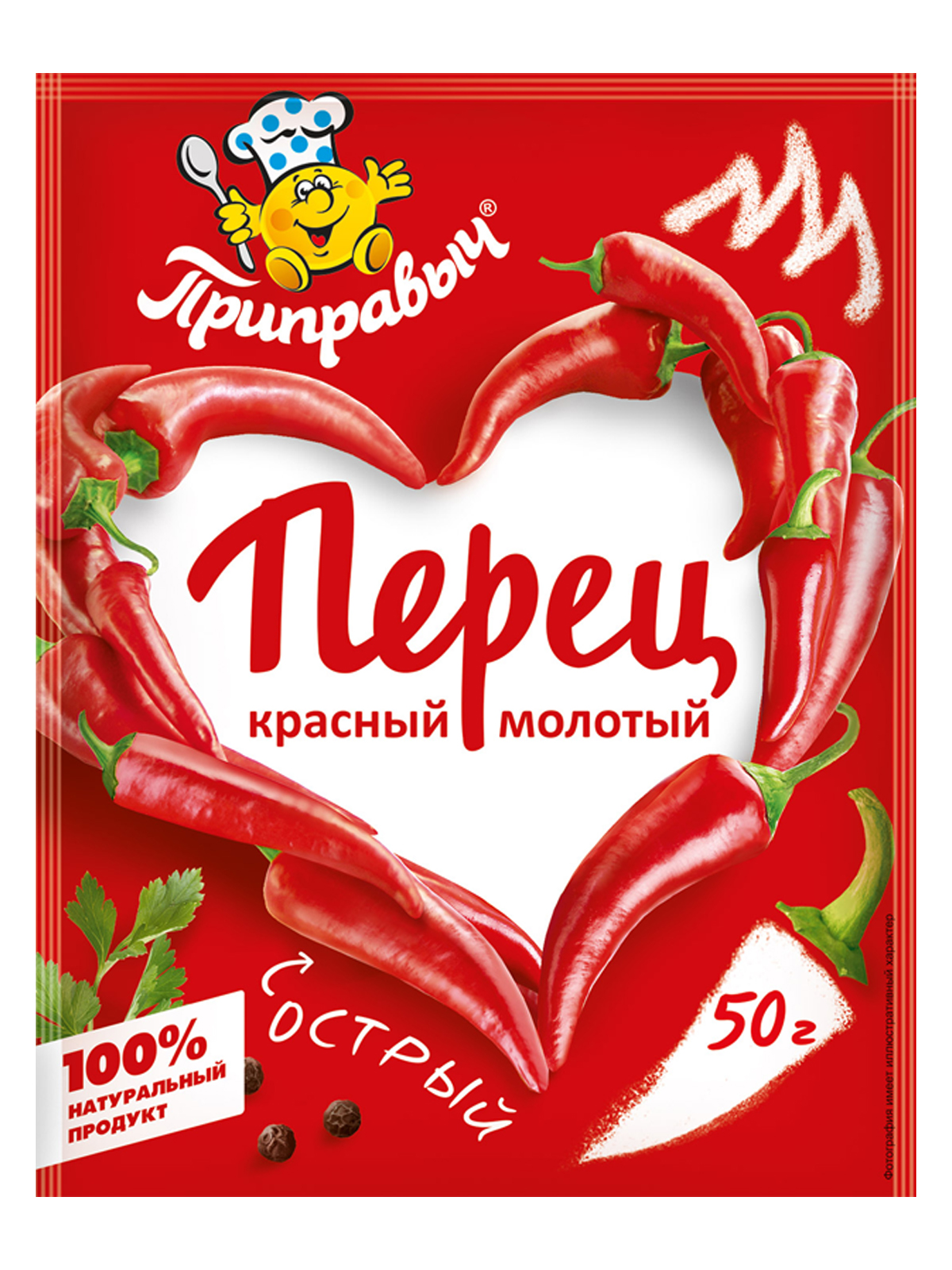 

Перец красный молотый Приправыч, 5 шт по 50 г, Приправы