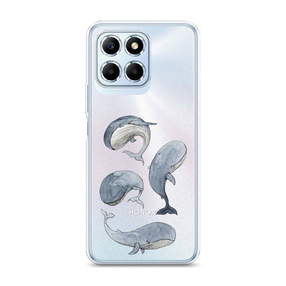 

Чехол Awog 6109550-1 для Huawei X6 "Киты", Голубой;белый;прозрачный, 6109550-1