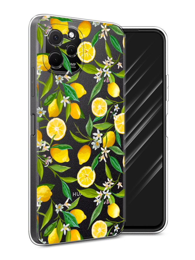 

Чехол Awog на HuaweI Nova Y61 "Пятна коровы", Белый;черный, 6120050-1