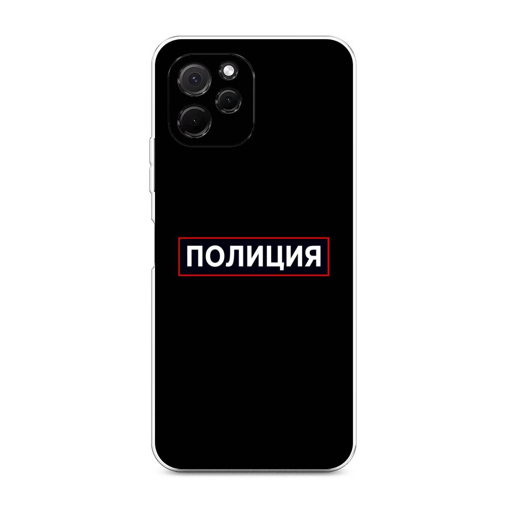 

Чехол Awog на HuaweI Nova Y61 "Police logo", Черный;белый;красный, 6120050-5