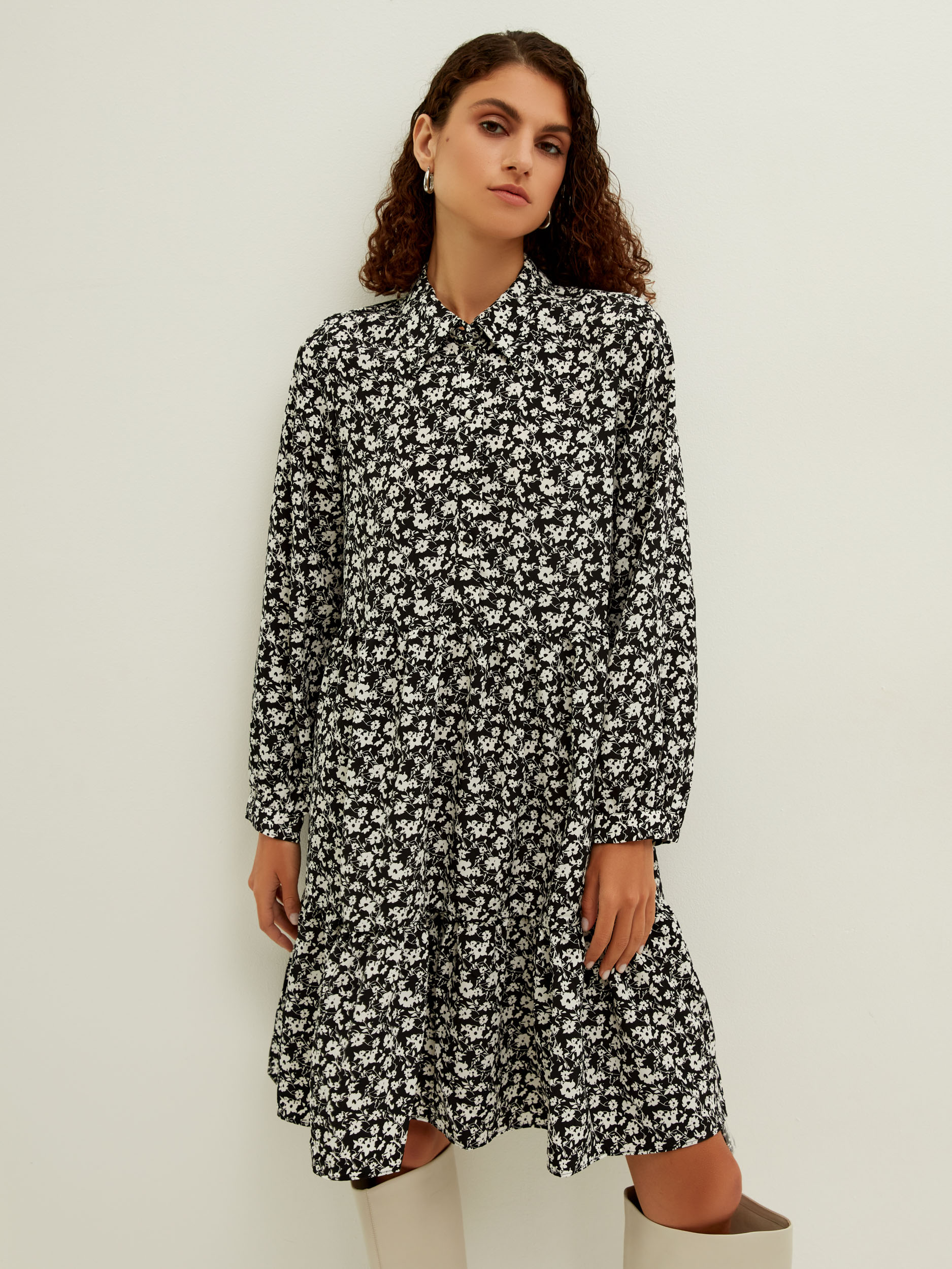 

Платье женское ZARINA 2460010510-247 белое XL, 2460010510-247