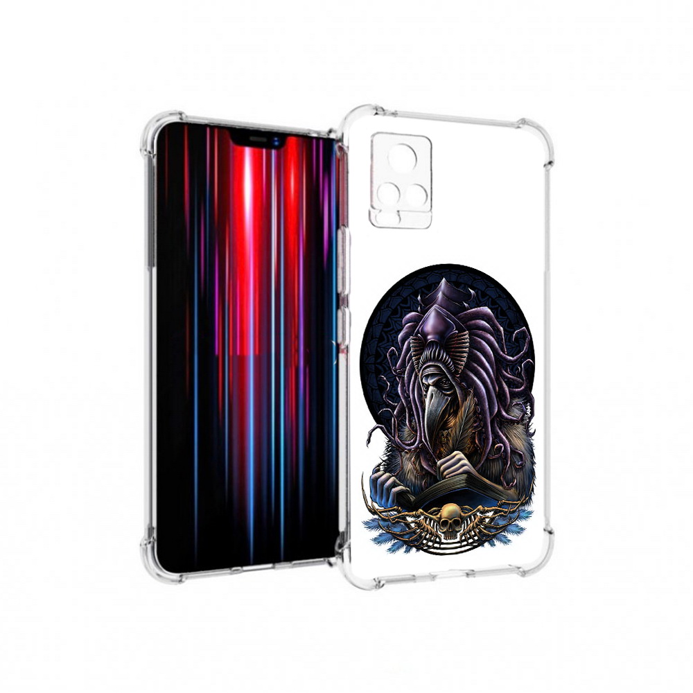 

Чехол MyPads Tocco для Vivo V20 PRO умный ворон (PT226964.386.650), Прозрачный, Tocco