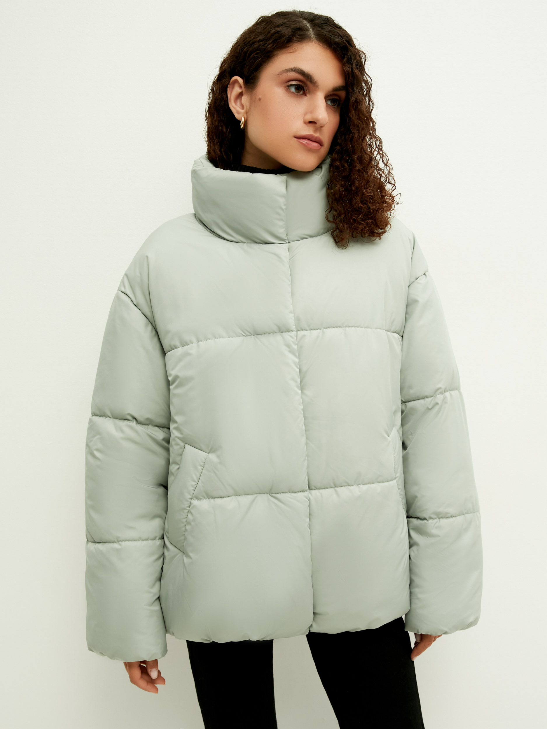 

Куртка женская ZARINA 2369415115-19 серая XL, 2369415115-19