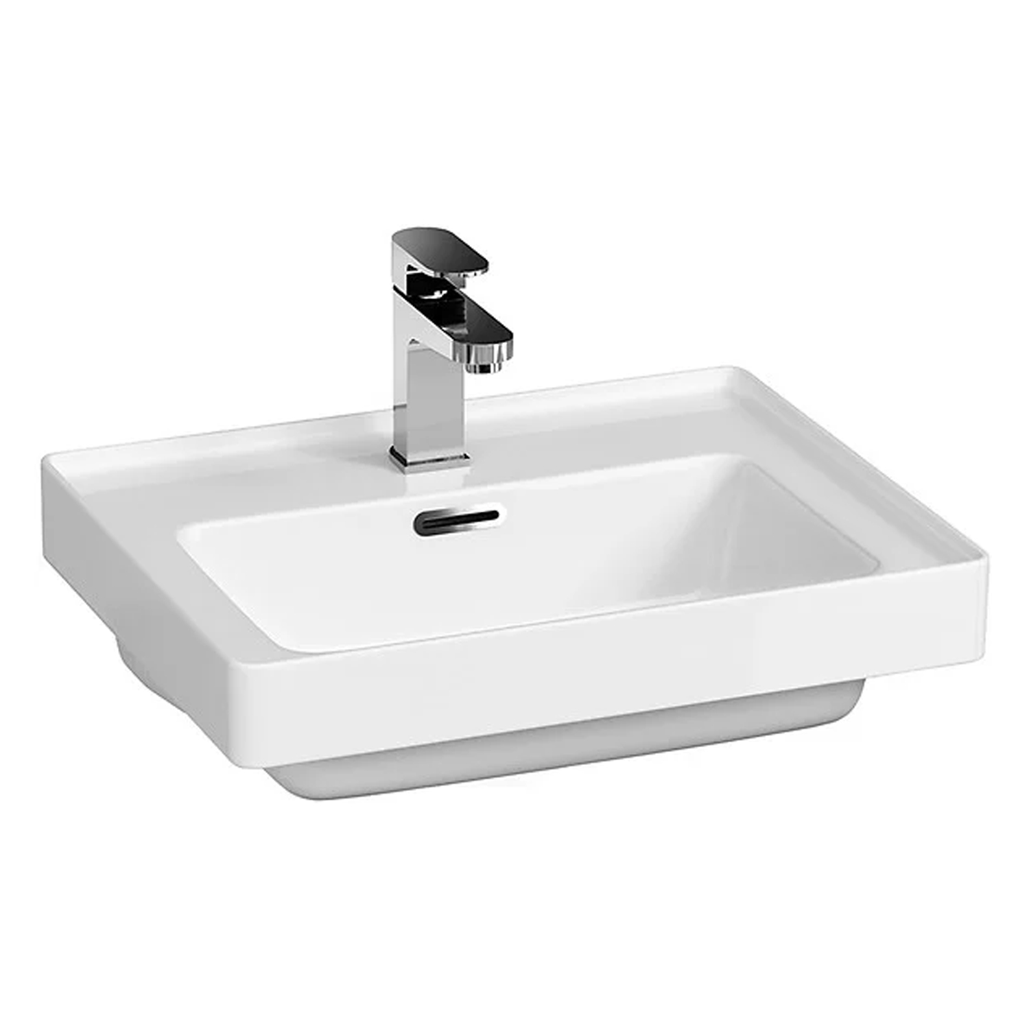 

Раковина Cersanit CREA 50, белая (P-UM-CRE50/1), Белый, Crea