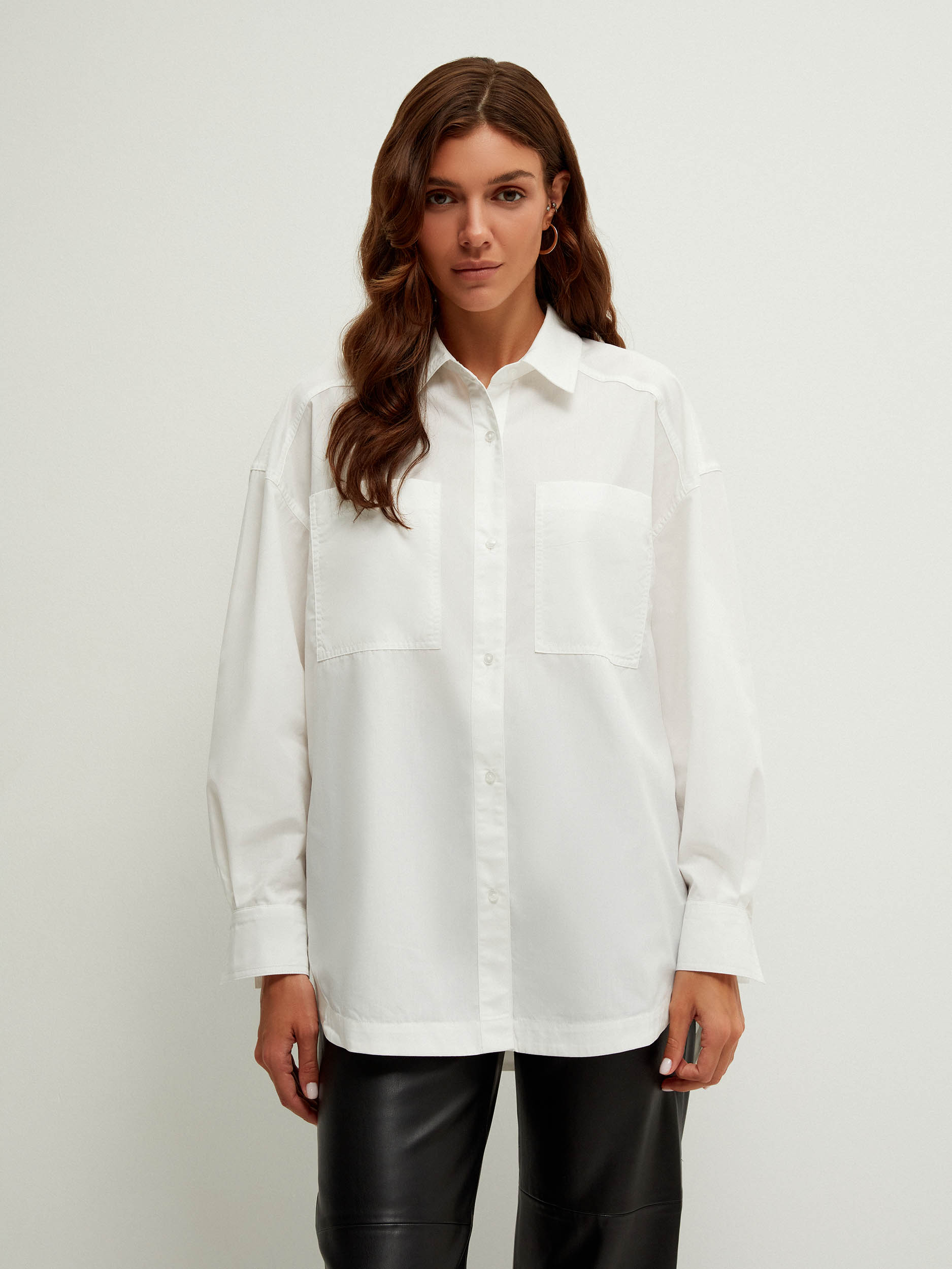 

Рубашка женская ZARINA 2368153363-1 белая XL, 2368153363-1