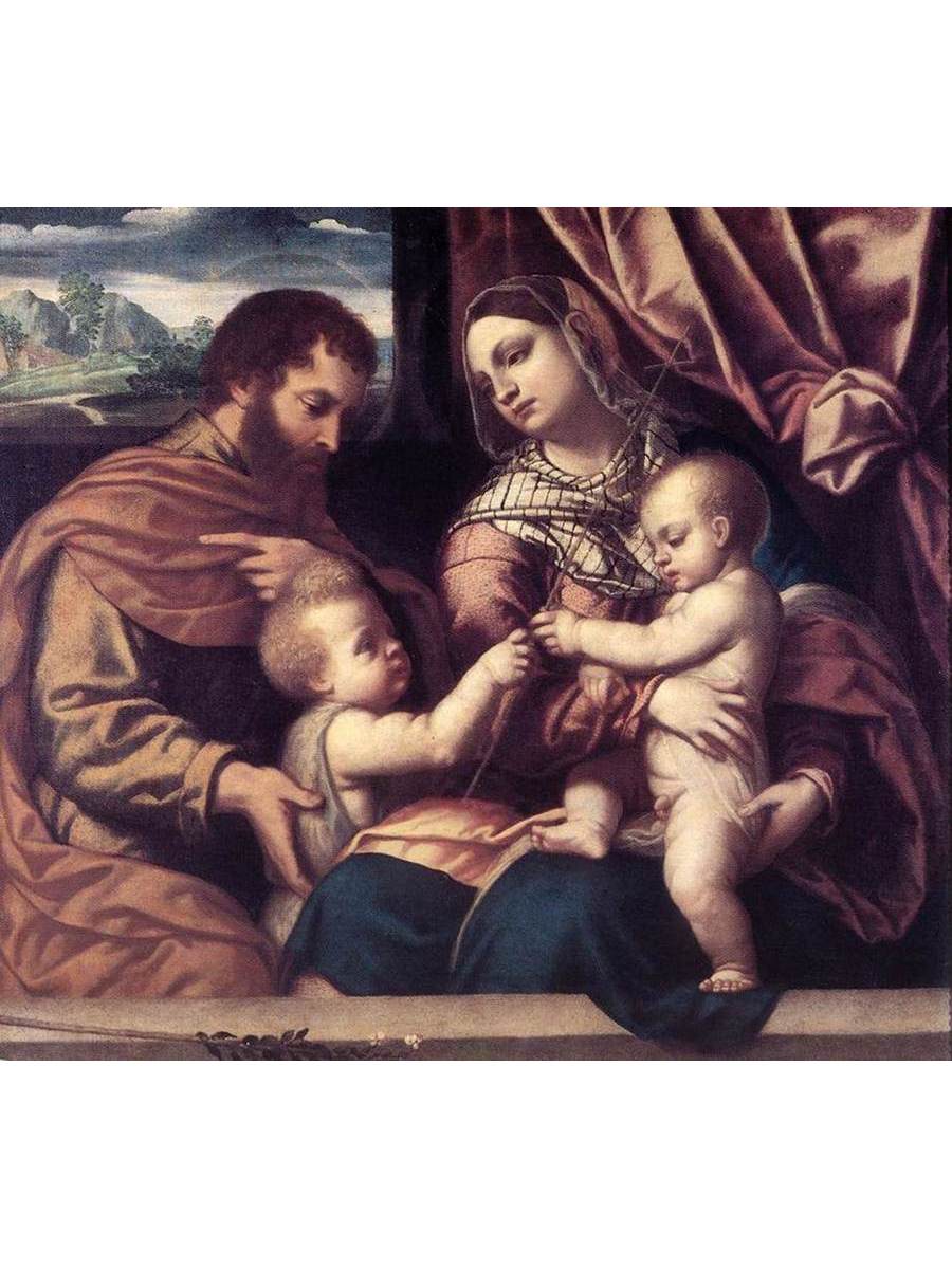 

Постер DRABS A3 Моретто да Брешиа Holy Family