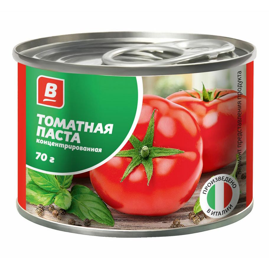 Томатная паста Верный 70 г