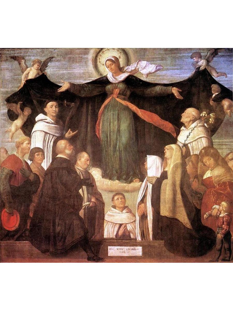 

Постер DRABS A3 Моретто да Брешиа The Virgin of Carmel