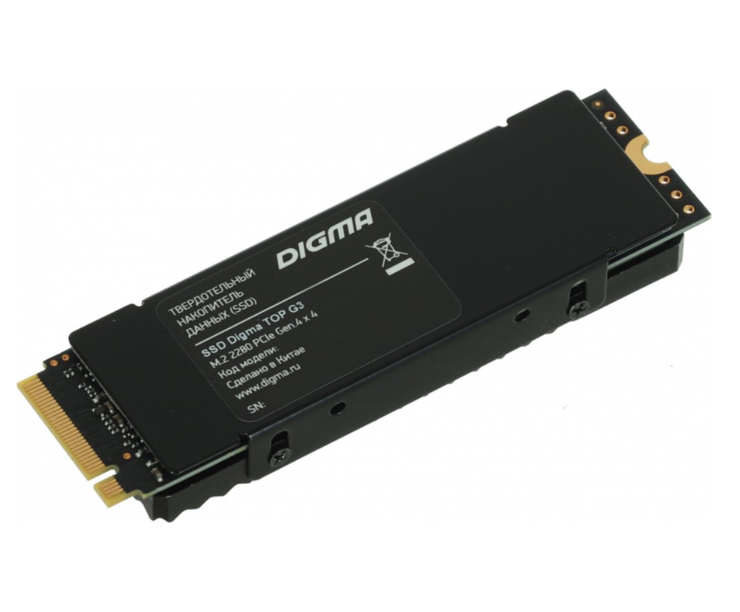 

SSD накопитель DIGMA Top G3 M.2 2280 1 ТБ DGST4001TG33T, Top G3