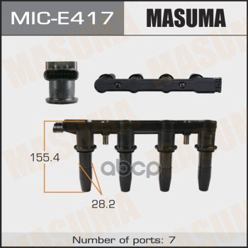 

Катушка Зажигания Opel Astra J 10-; Chevrolet Cruze 09-, Aveo (T300) 11- 1.6 (A16xer) Masu