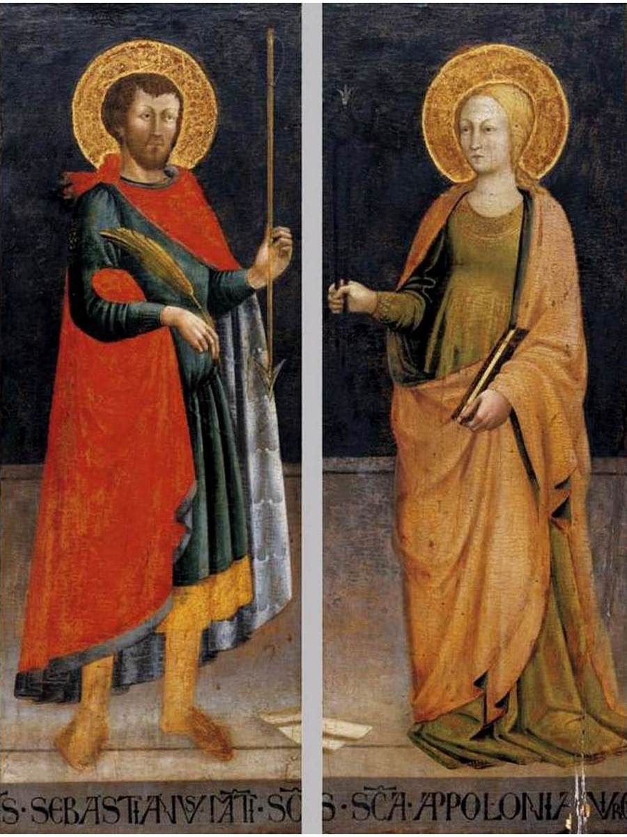 

Постер DRABS A3 Нери ди Бичи Sts Sebastian and Apollonia