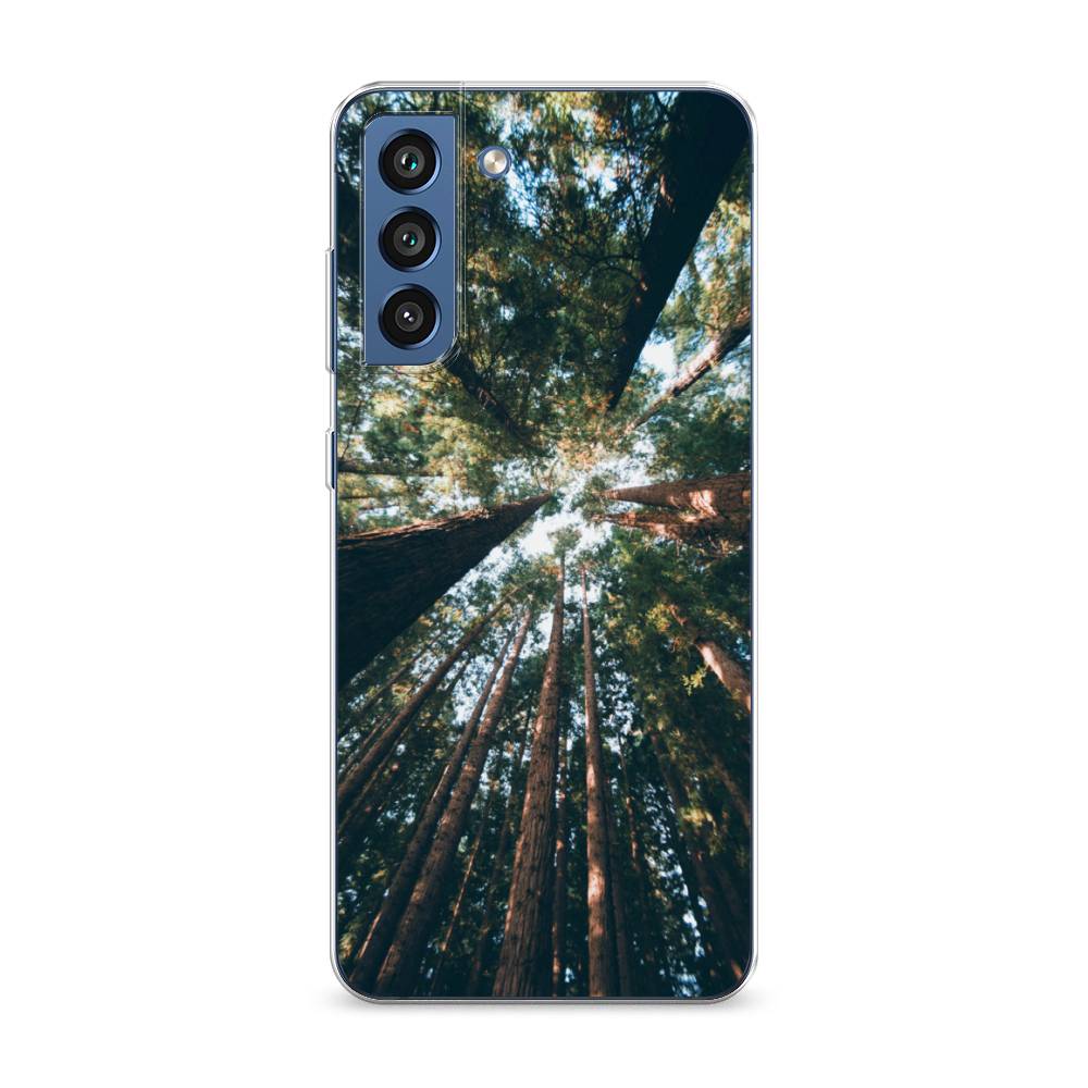 

Чехол Awog на Samsung Galaxy S21 FE 5G / Самсунг S21 FE 5G "Лес 18", Зеленый;коричневый, 2103050-4