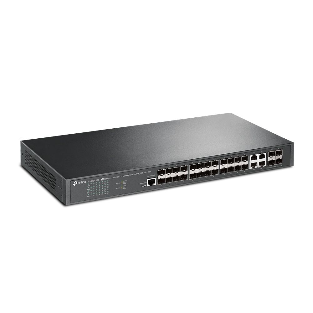 Коммутатор TP-Link TL-SG3428XF Black 600009960714