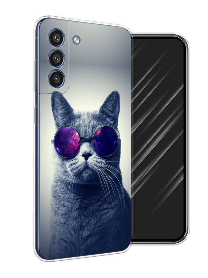 

Чехол Awog на Samsung Galaxy S21 FE 5G / Самсунг S21 FE 5G "Космический кот", Красный, 2103050-1