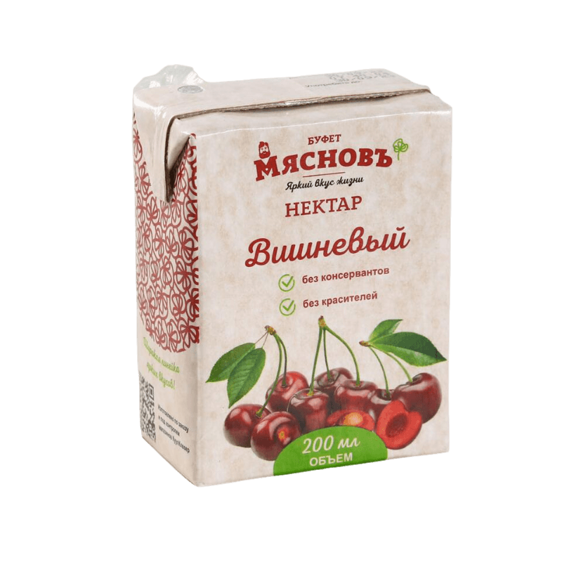 

Нектар МясновЪ БУФЕТ вишневый 0,2 л