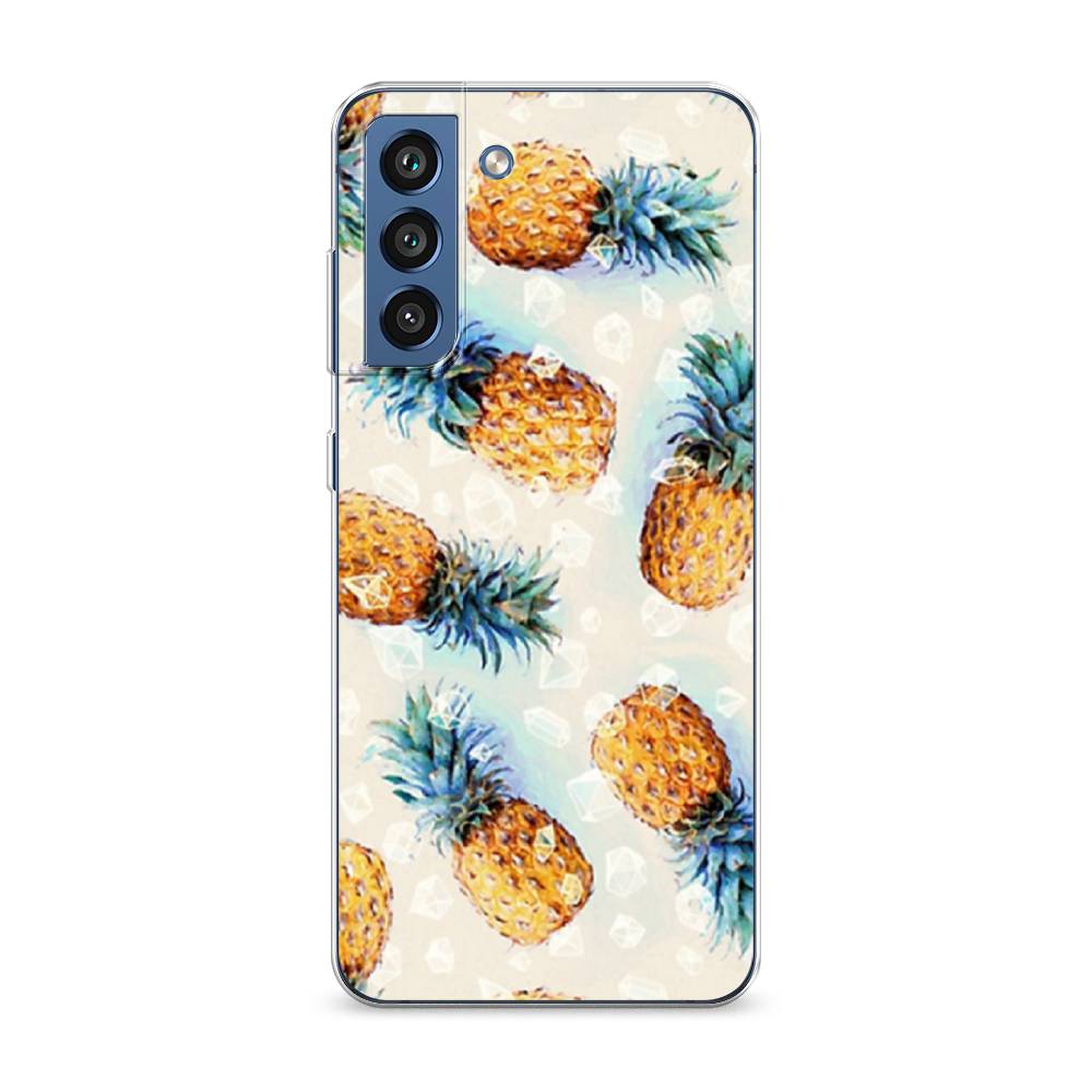 

Чехол Awog на Samsung Galaxy S21 FE 5G / Самсунг S21 FE 5G "Ананасы", Бежевый, 2103050-3