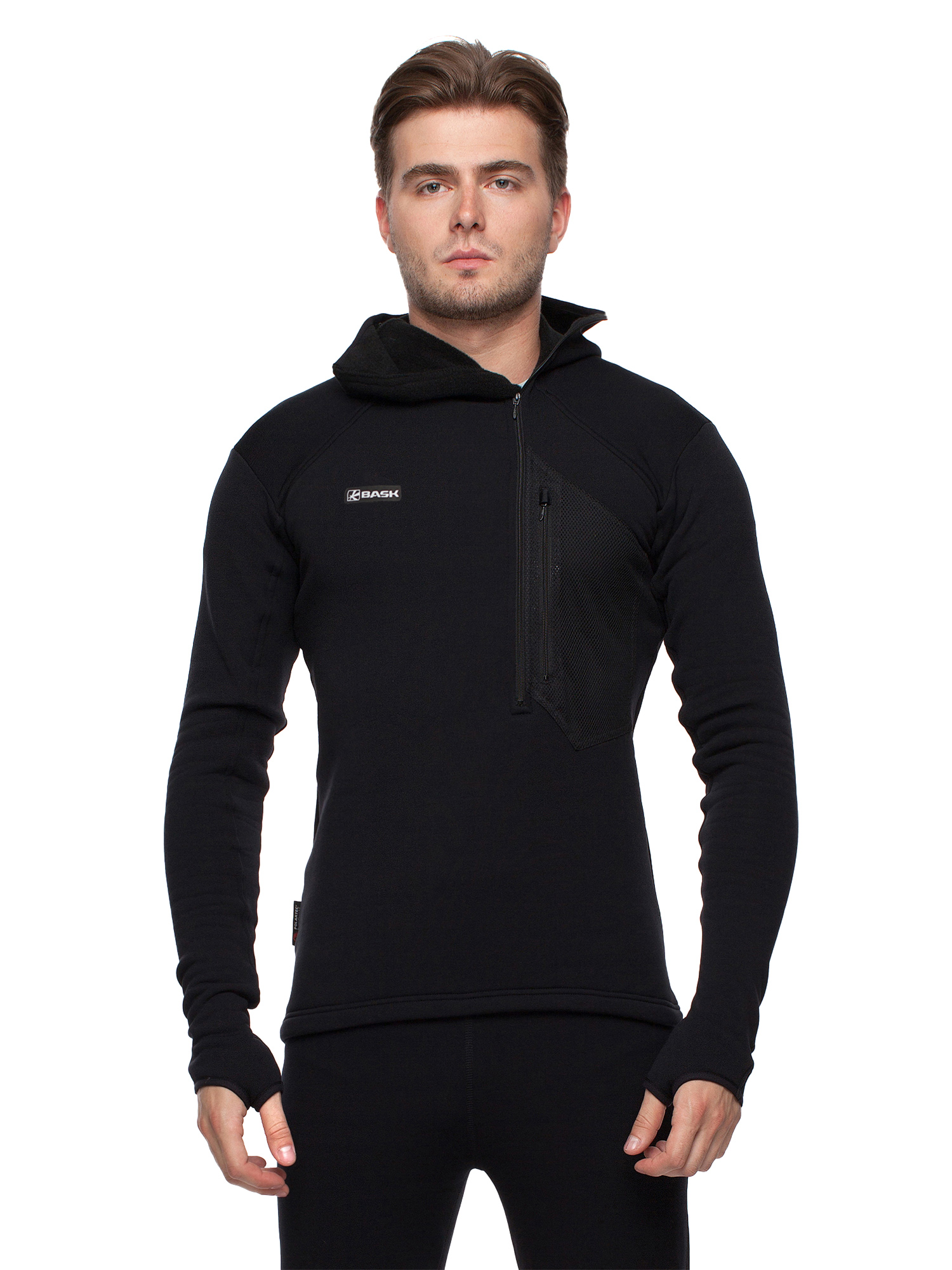 

Термобельё Верх Bask Explorer Hood V2 Черный (Ru:46) 2024-25, Explorer Hood V2