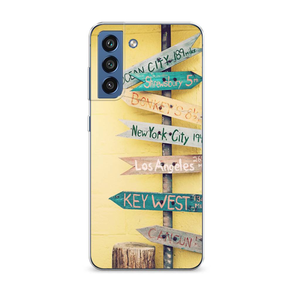

Чехол Awog на Samsung Galaxy S21 FE 5G / Самсунг S21 FE 5G "Нулевой километр", Желтый, 2103050-4