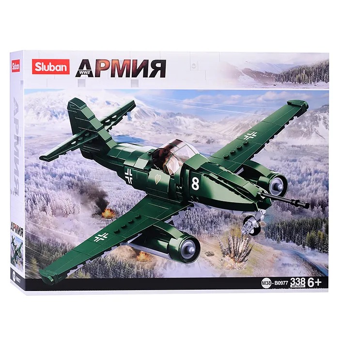 

Конструктор M38-B0977 Армия (338 дет)